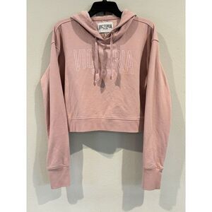 Women's‎ Victoria's Secret Sport Crop Hoodie Pink - Small